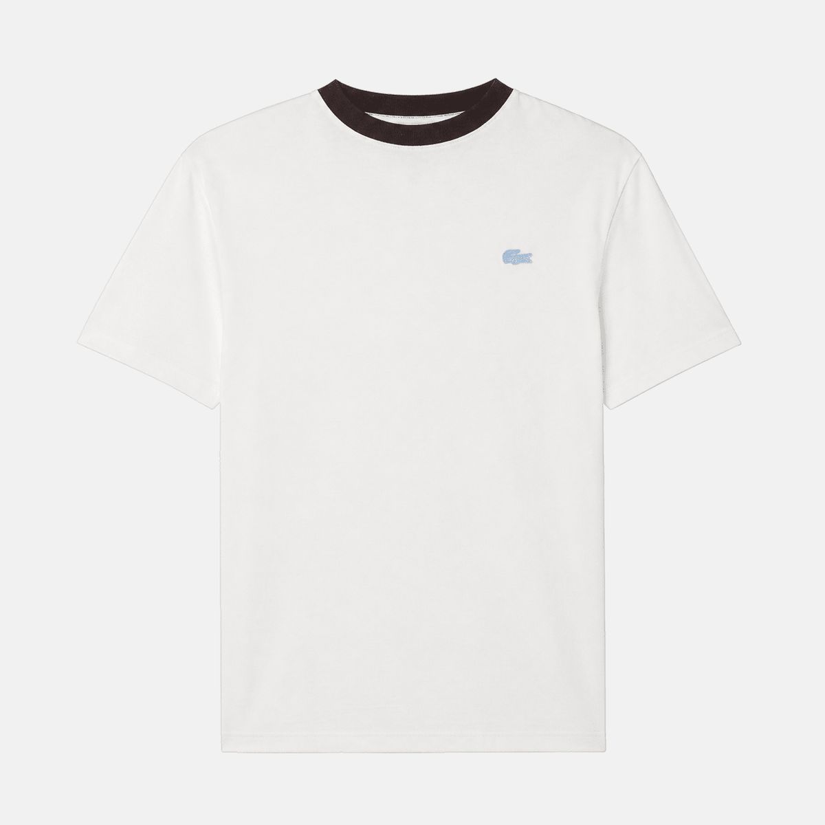 Lacoste Classic Fit Contrast Colour T-Shirt Flour | Studio DOS