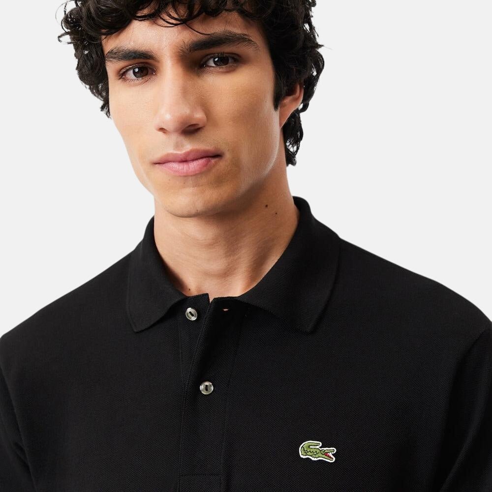 Lacoste Mens Classic Fit Polo Shirt Black | Studio DOS