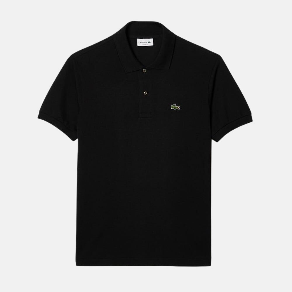 Lacoste Mens Classic Fit Polo Shirt Black | Studio DOS