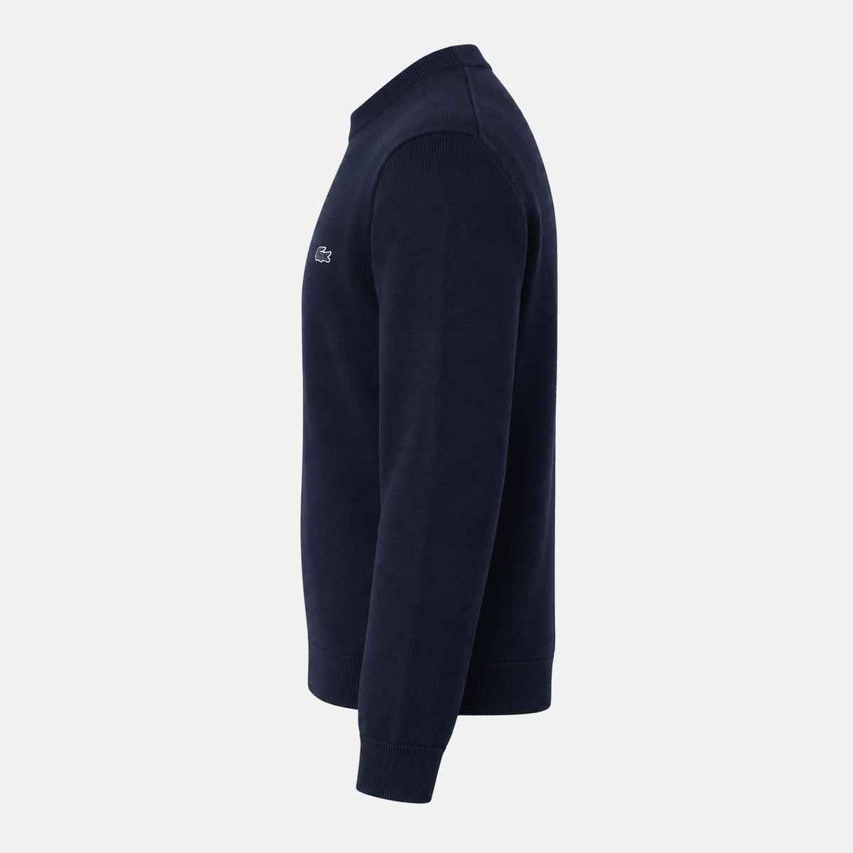 Lacoste Monochrome Crew Neck Sweater Midnight Blue | Studio DOS