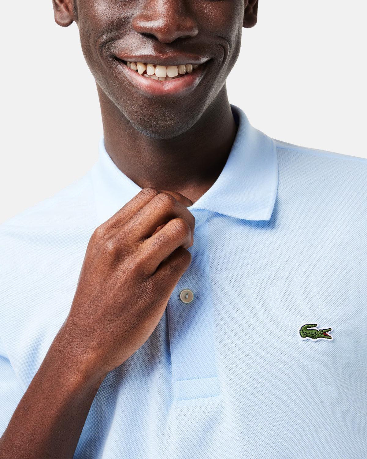 LACOSTE ORIGINAL L.12.12 POLO SHIRT LIGHT BLUE | Studio DOS