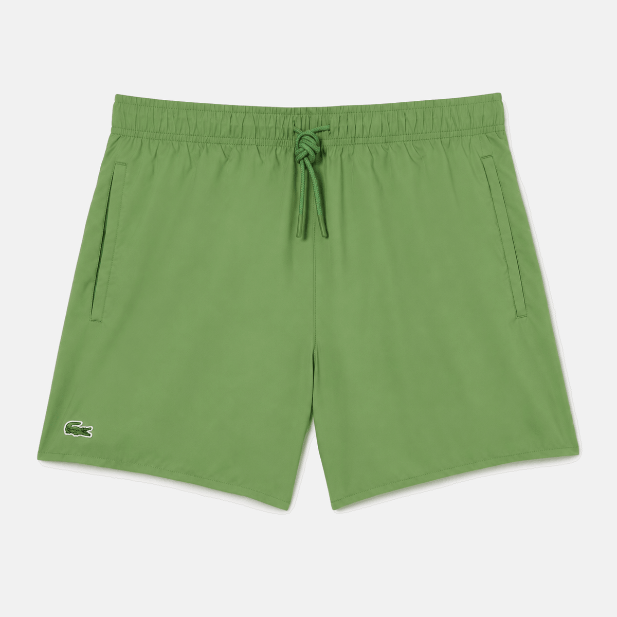 Lacoste Quick-Dry Swim Shorts Lettuce Green | Studio DOS