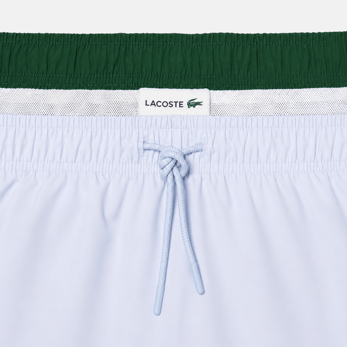 Lacoste Quick-Dry Swim Shorts Phoenix Blue/Green | Studio DOS
