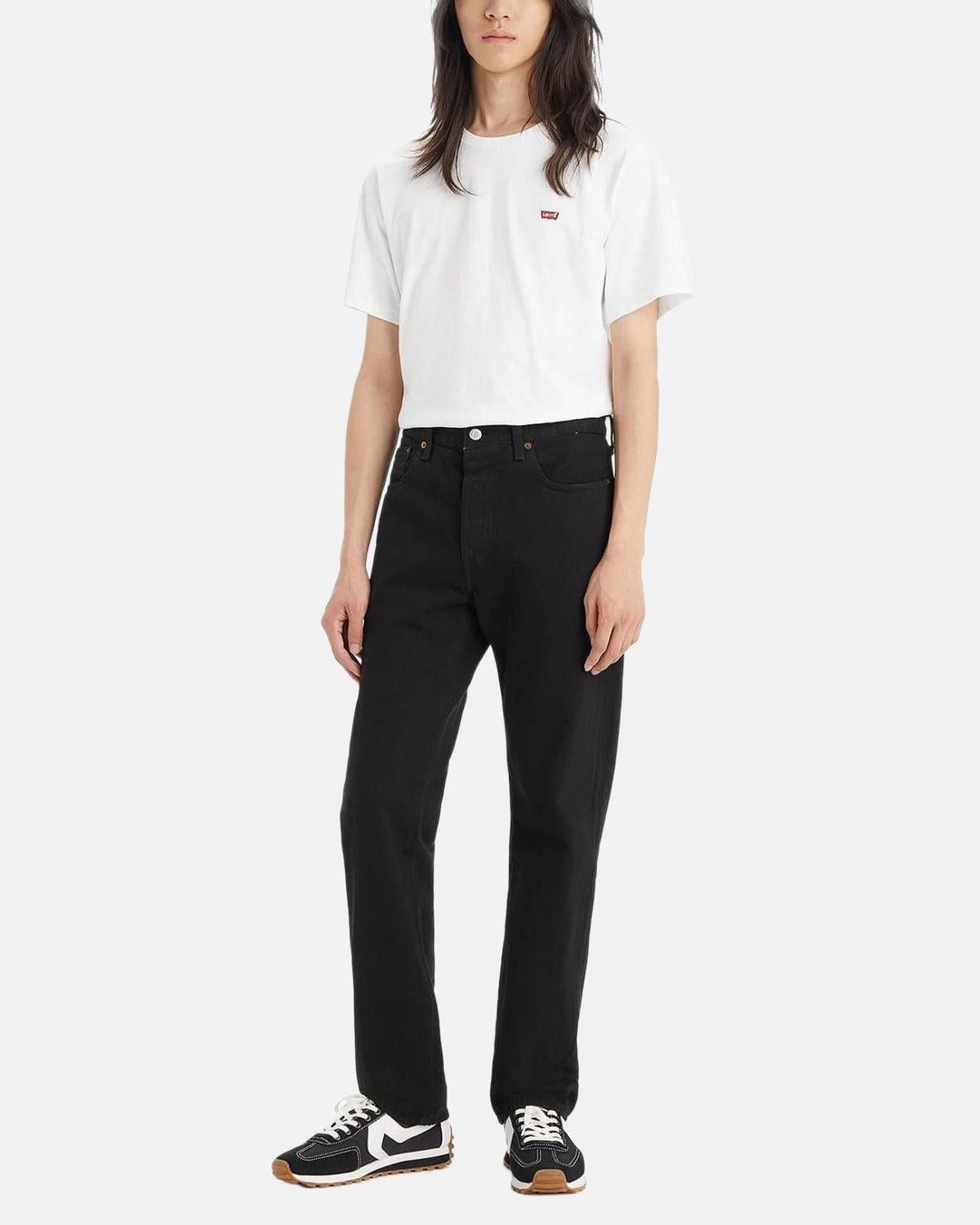 LEVIS 501 ORIGINAL JEANS STONEWASHED BLACK | Studio DOS
