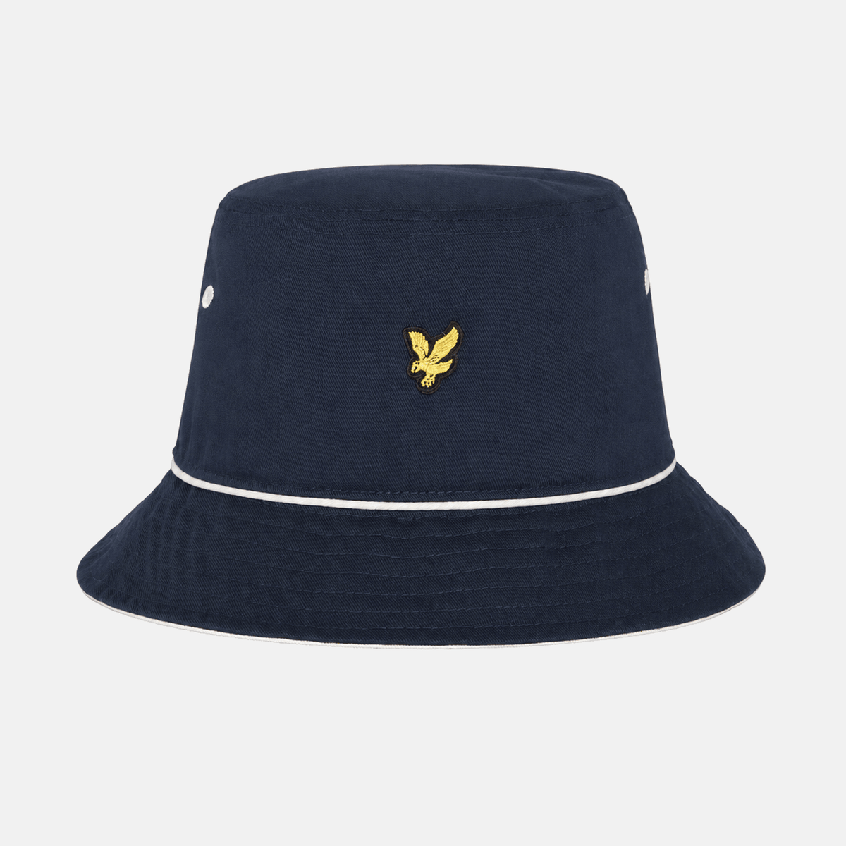 Lyle & Scott Piped Bucket Hat Dark Navy | Studio DOS