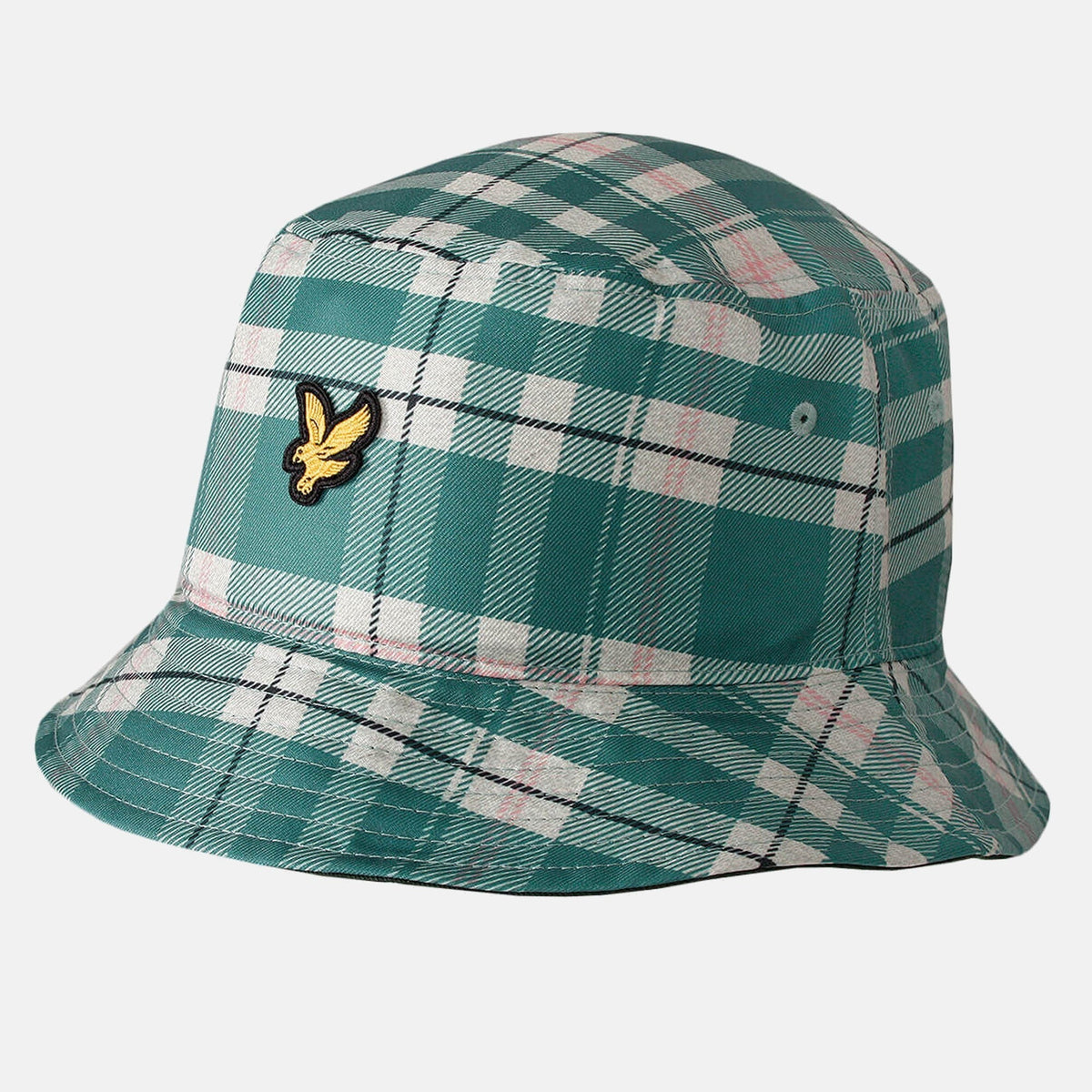 Lyle & Scott Tartan Bucket Hat Everglade | Studio DOS