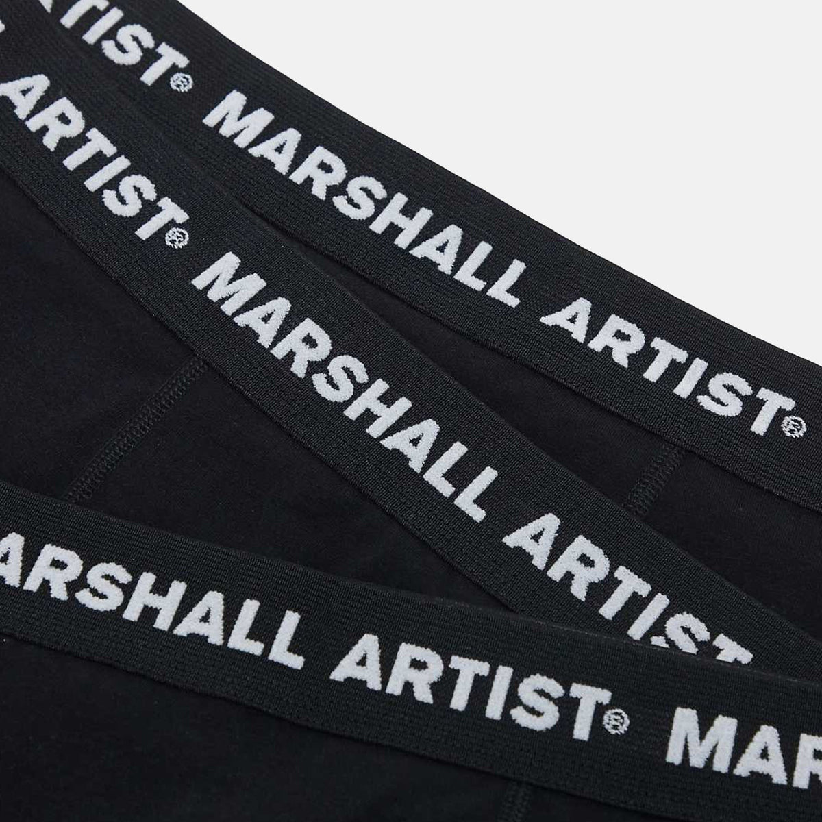 Marshall Artist 3 Pack Boxer Shorts Black | Studio DOS
