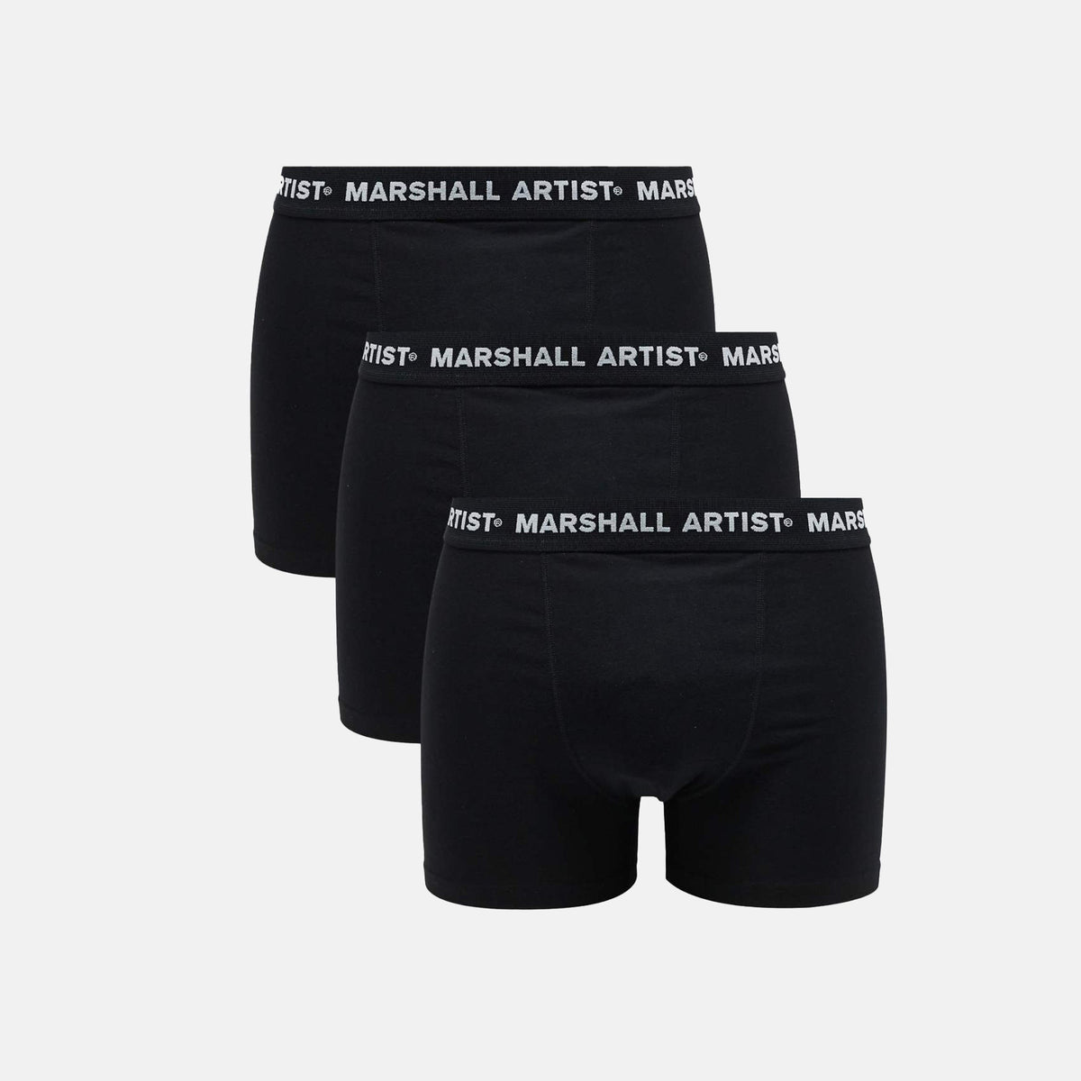 Marshall Artist 3 Pack Boxer Shorts Black | Studio DOS