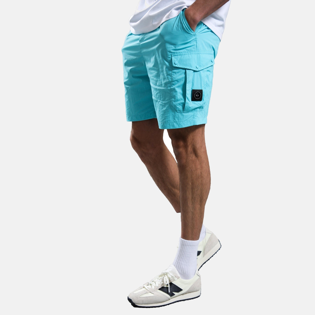 Marshall Artist Newport Cargo Short Cyan | Studio DOS