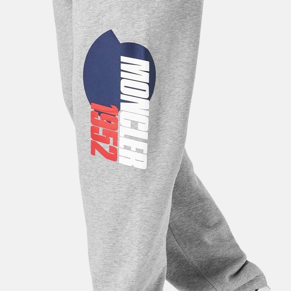 Moncler 1952 Print Sweatpants Grey | Studio DOS