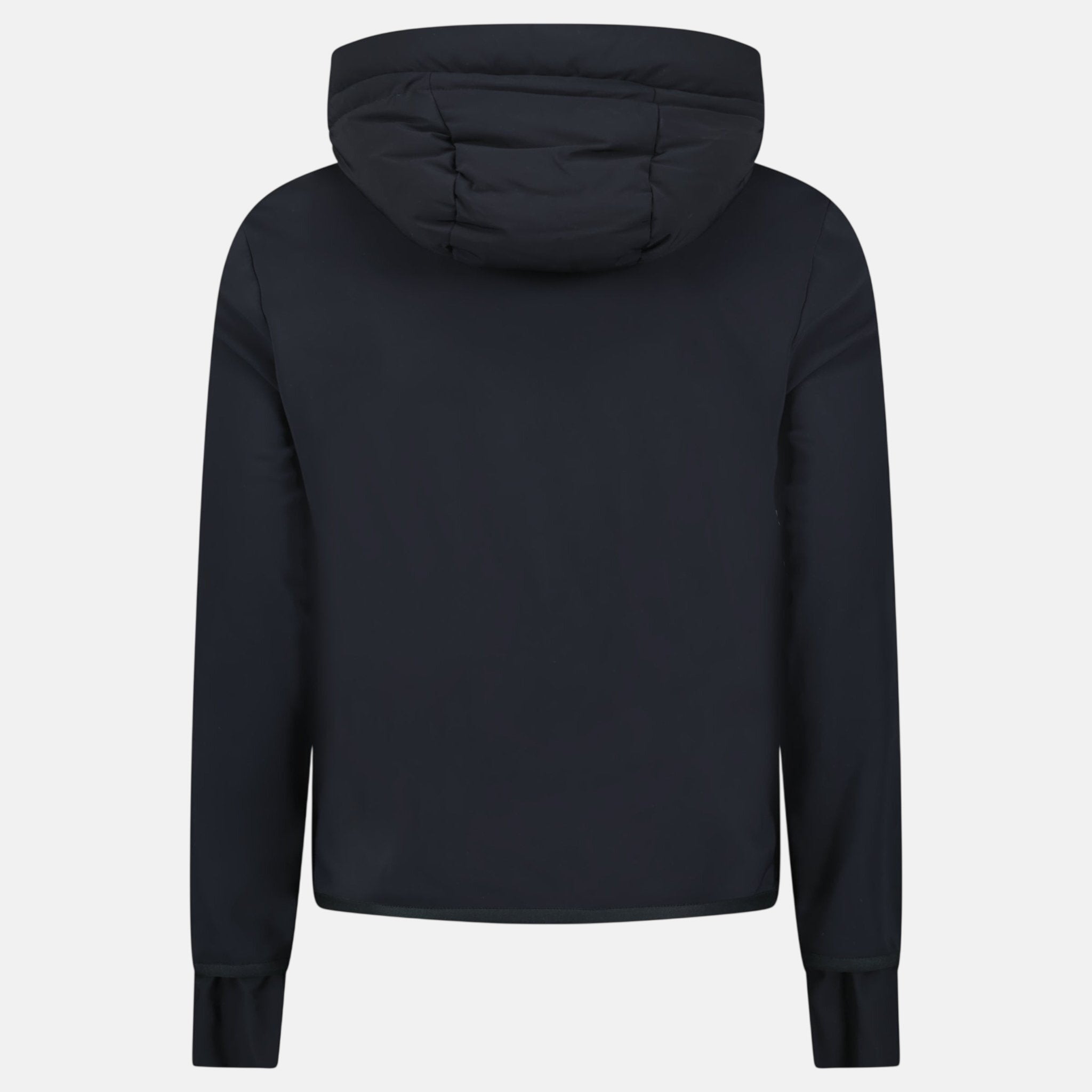 Moncler Grenoble Raised Logo Jacket Black White | Studio DOS