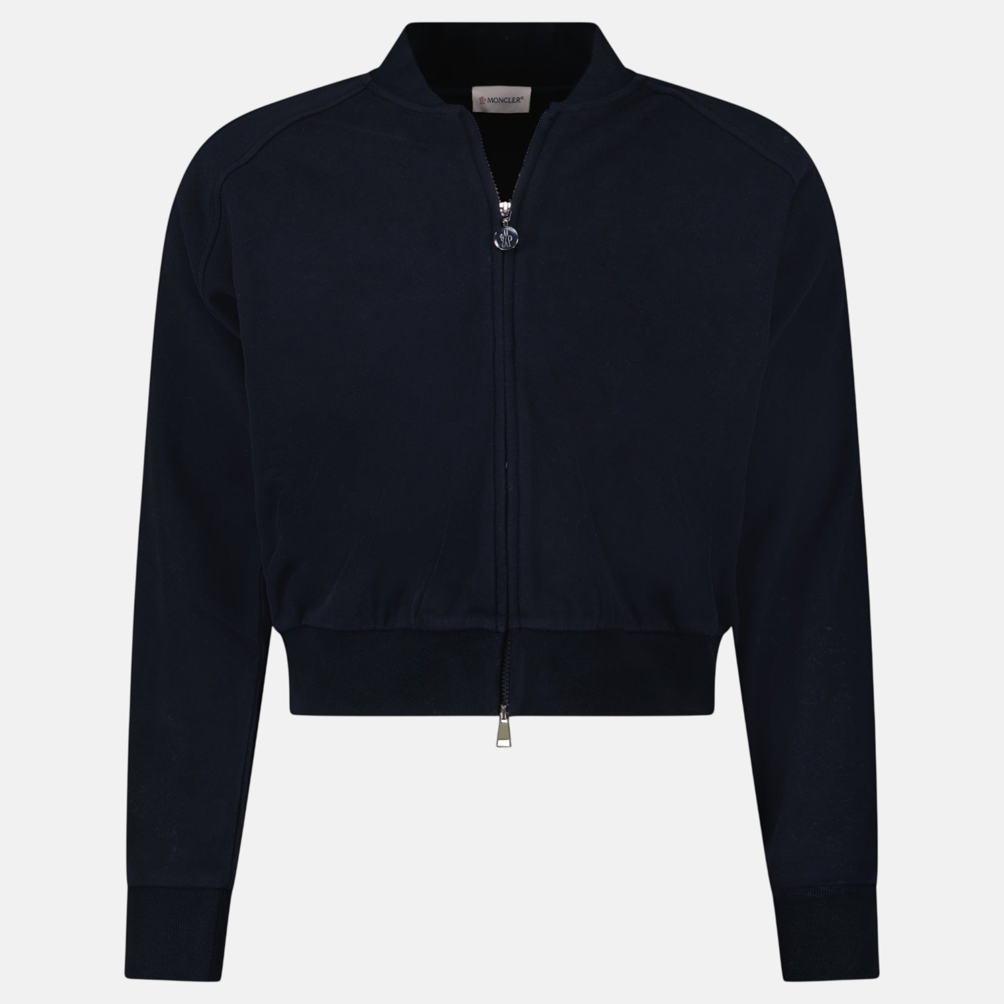 Moncler Womens Classic Bomber Jacket Navy | Studio DOS