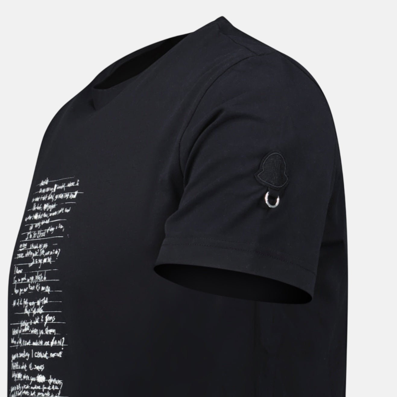 Moncler Womens x Willow Smith Lyric T-Shirt Black | Studio DOS