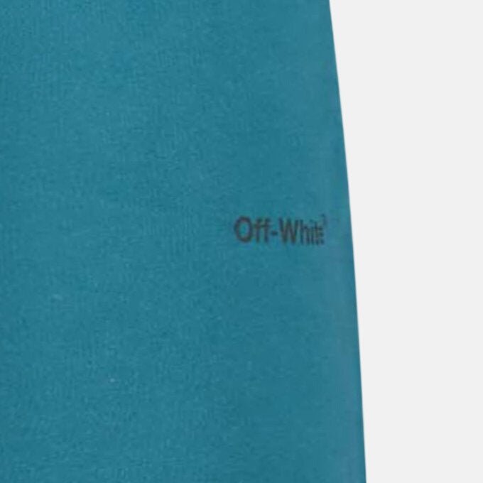 Off - White Bermuda Cotton Shorts Duck Green | Studio DOS