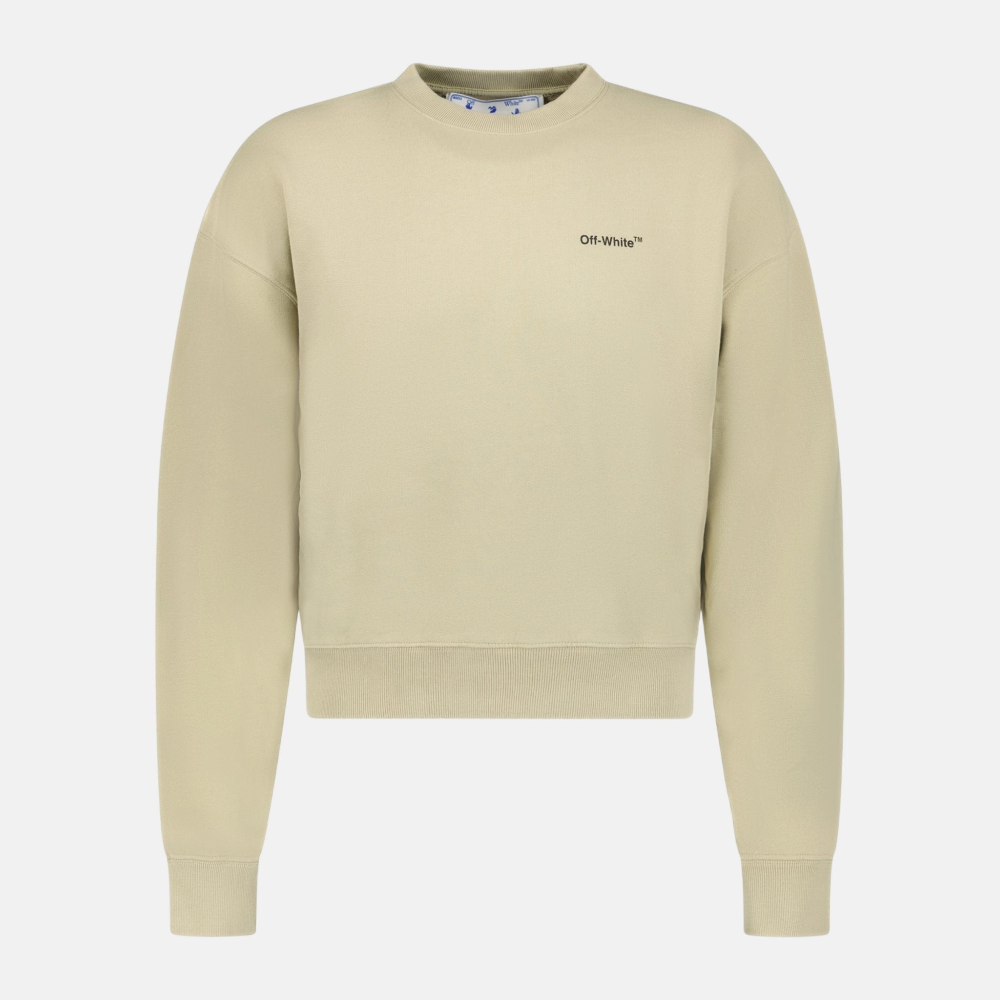 Off - White Caravaggio Arrow Sweatshirt Sand | Studio DOS