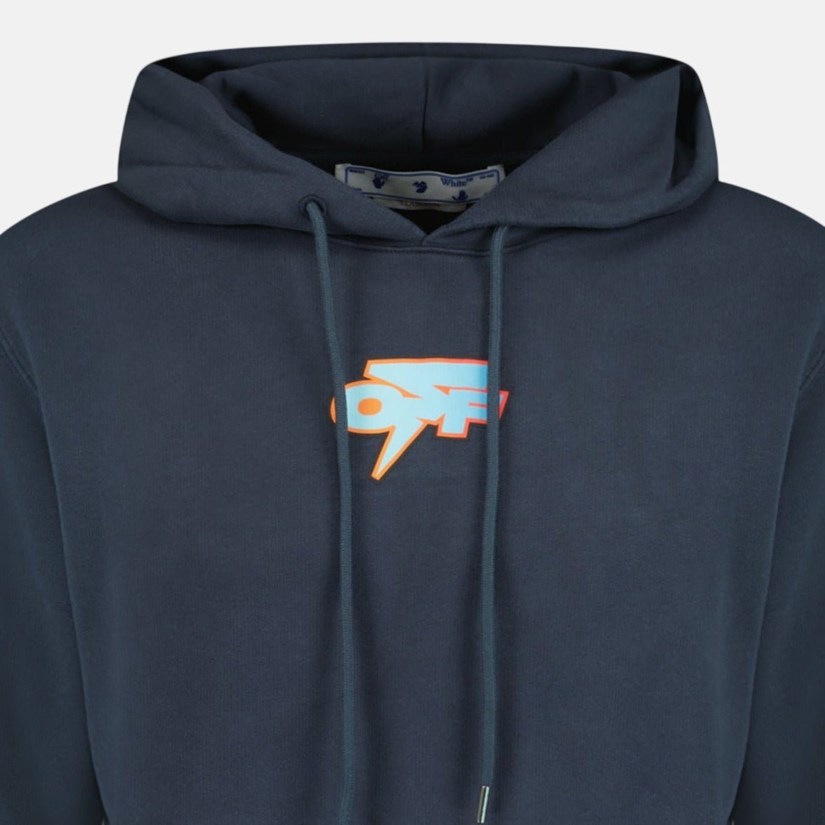 Off - White Degrade Thunder Slim 'Outer Space' Hoodie Navy | Studio DOS