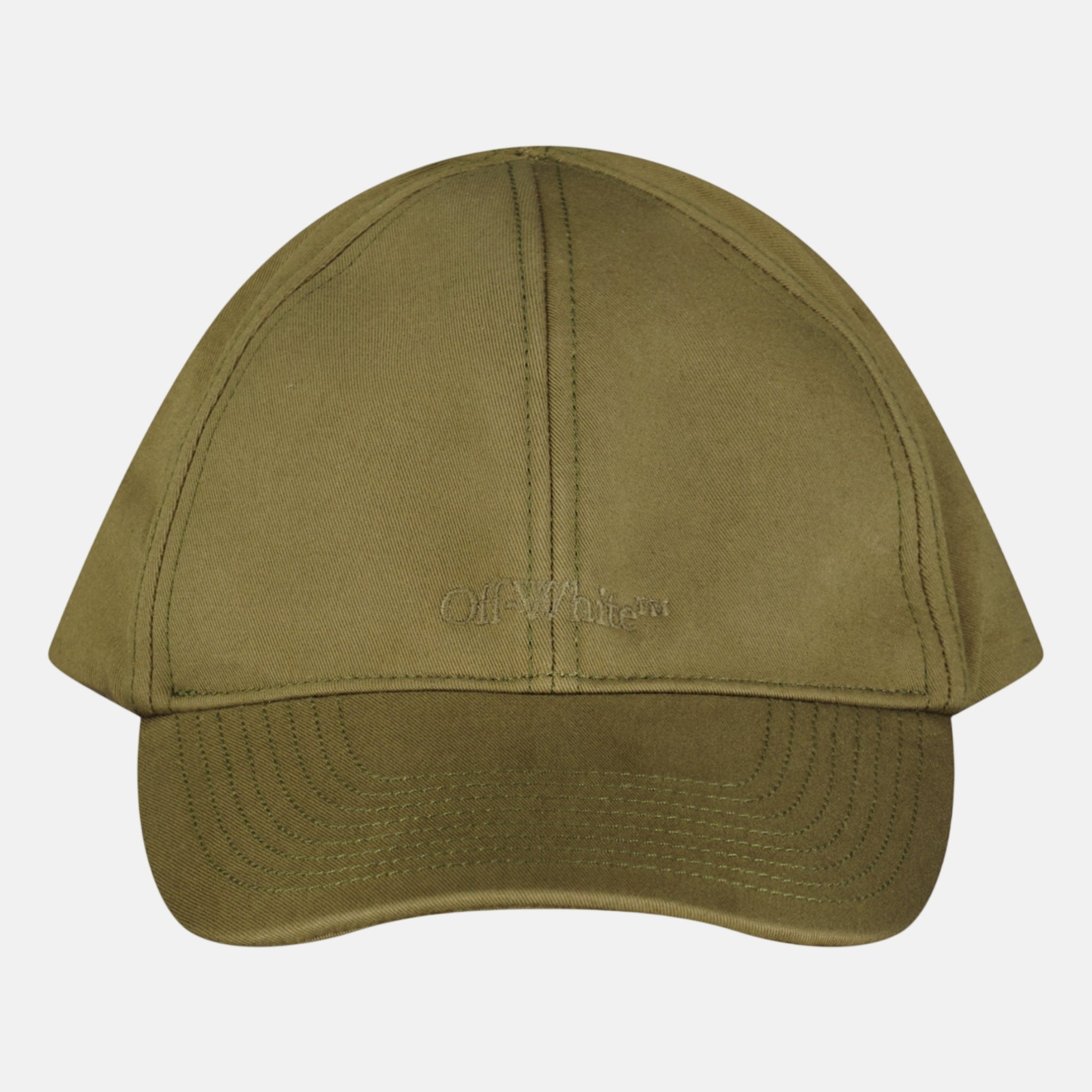 Off - White Embroidery Logo Cap Khaki | Studio DOS