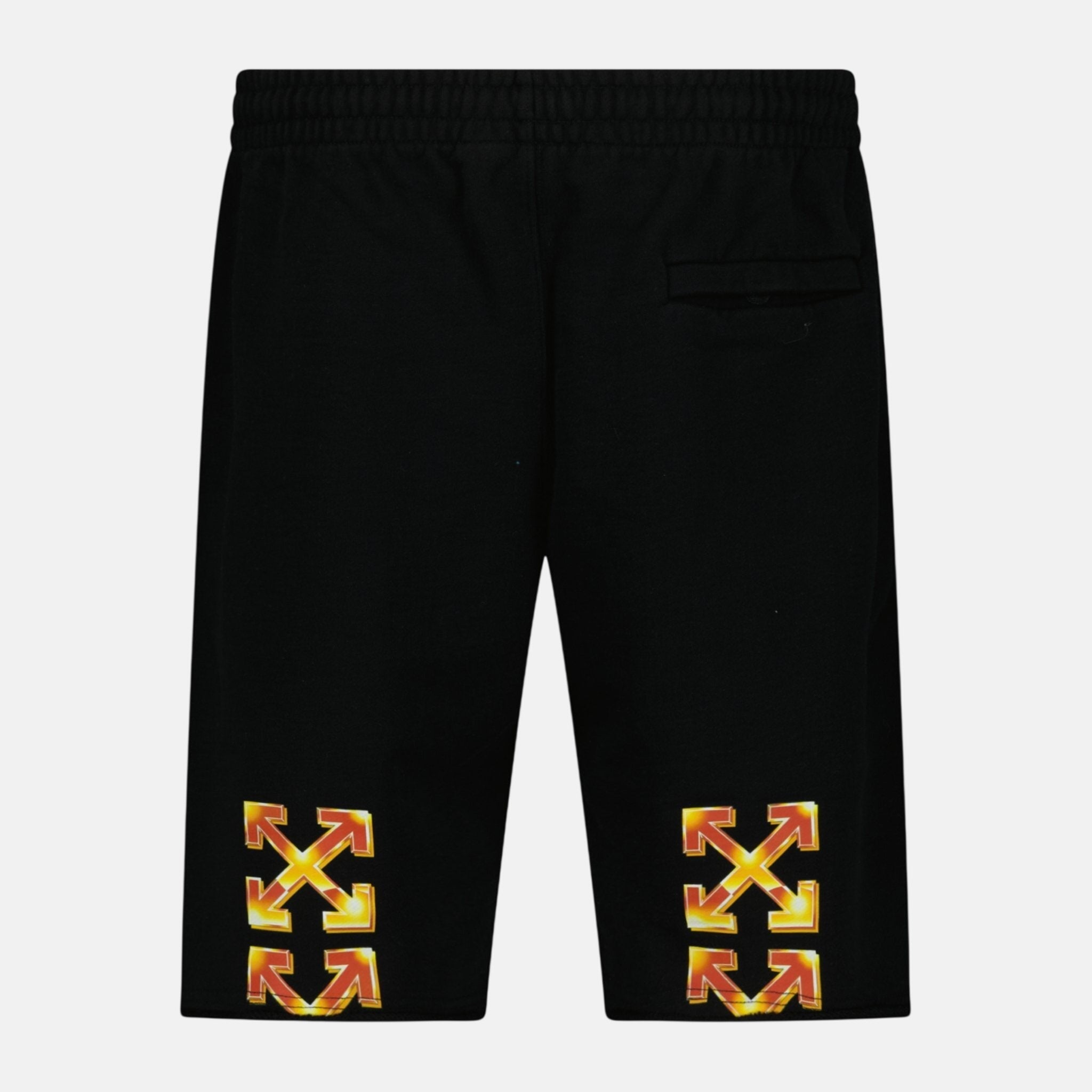 Off - White Gold Metal Arrow Shorts Black | Studio DOS