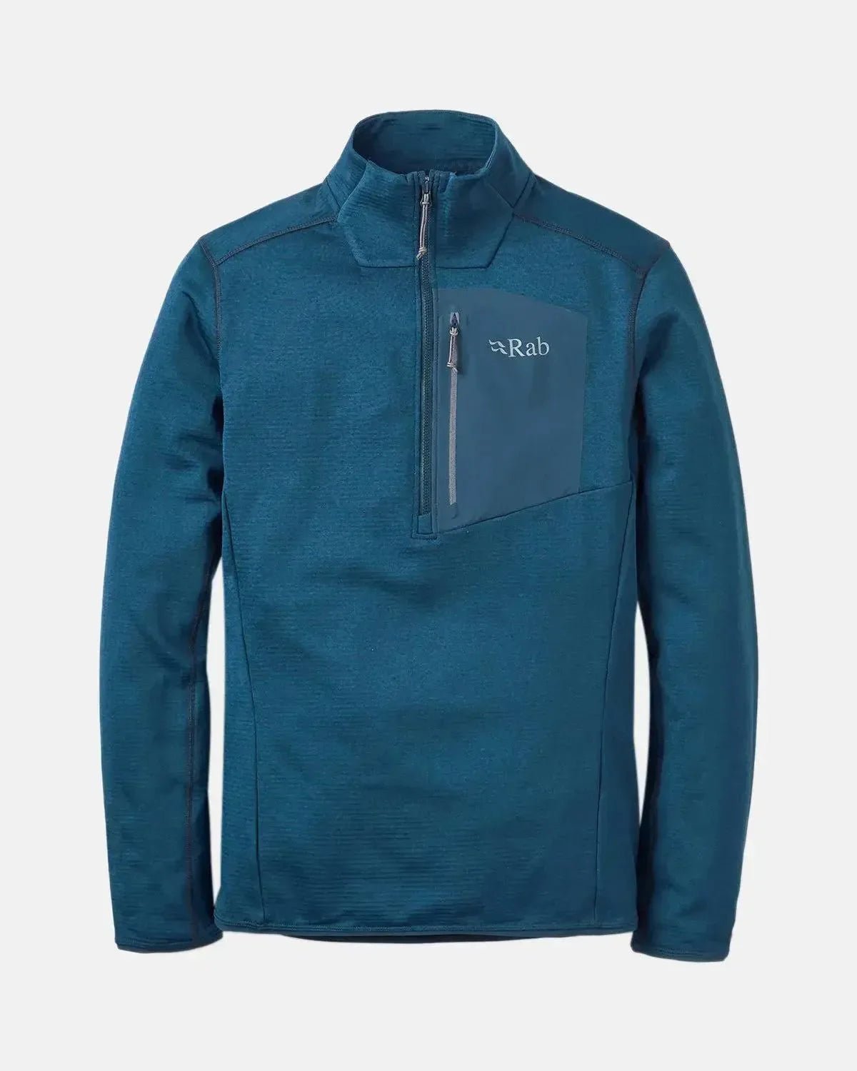 RAB ASCENDOR PULL - ON 1/4 ZIP FLEECE TEMPEST BLUE | Studio DOS