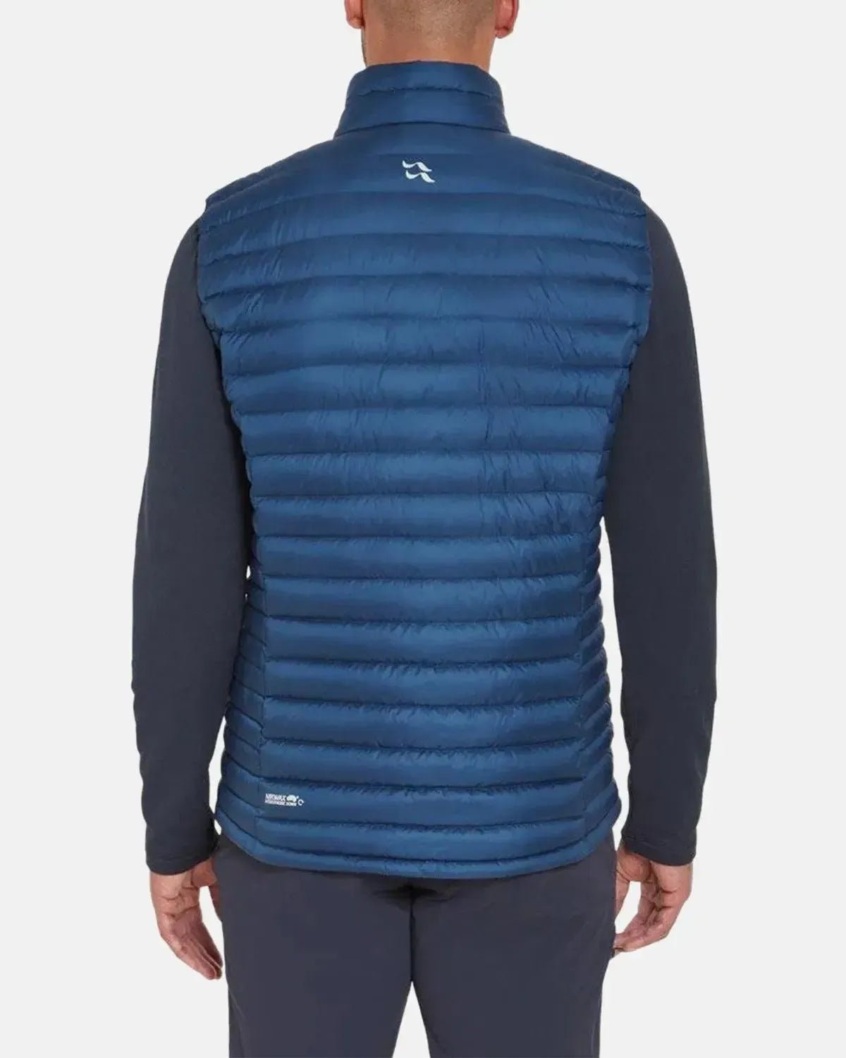 RAB MENS MICROLIGHT DOWN VEST TEMPEST BLUE | Studio DOS