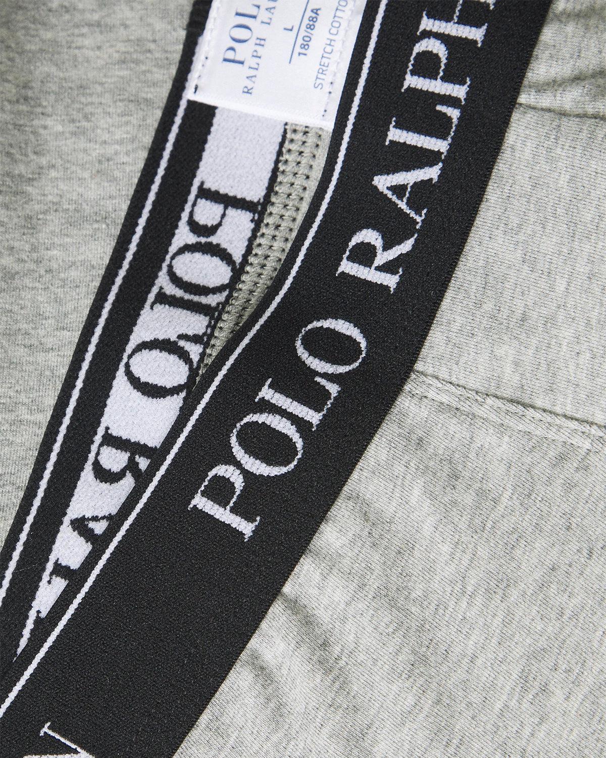 RALPH LAUREN 3 PACK BOXER BRIEF TRUNKS WHITE BLACK GREY | Studio DOS