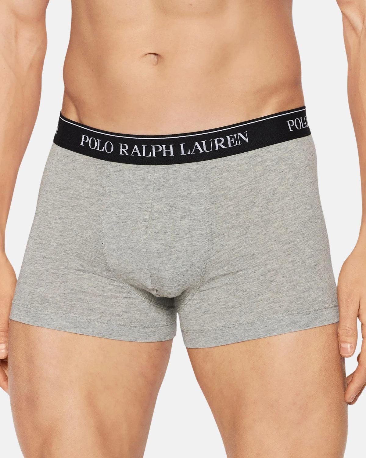 RALPH LAUREN 3 PACK CLASSIC TRUNKS BLACK WHITE GREY | Studio DOS