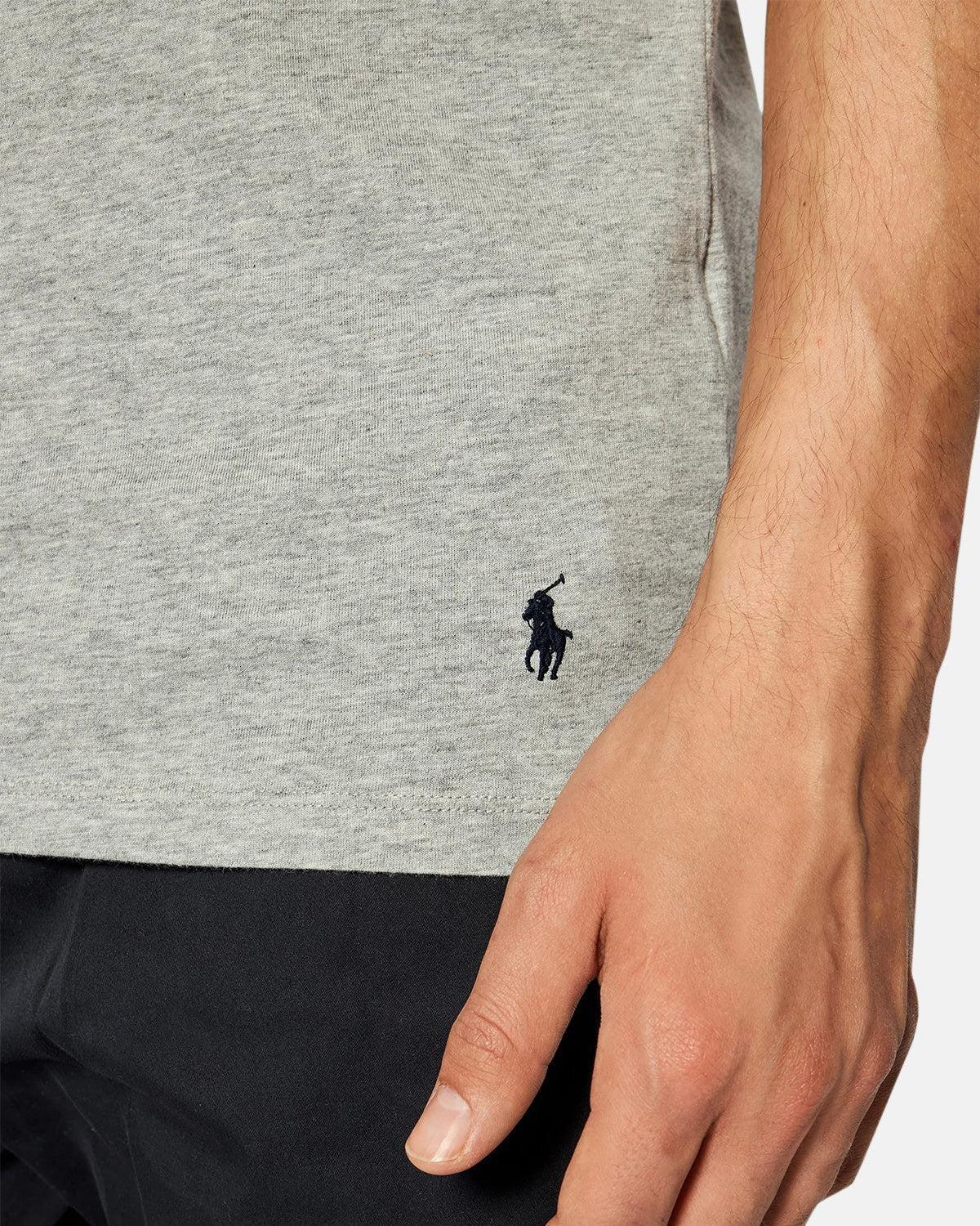 RALPH LAUREN 3 - PACK T - SHIRTS WHITE BLACK GREY | Studio DOS