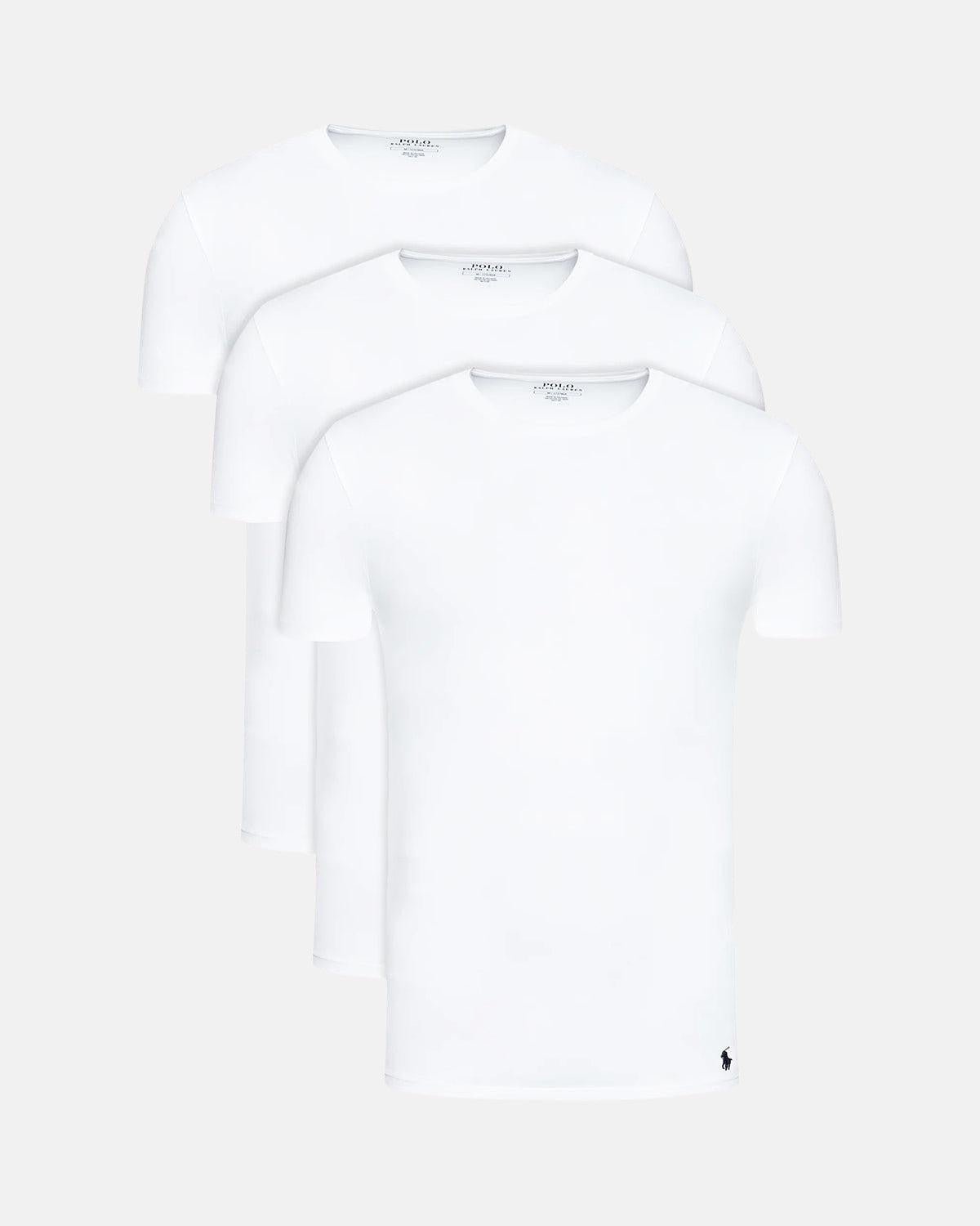 RALPH LAUREN 3 - PACK T - SHIRTS WHITE | Studio DOS