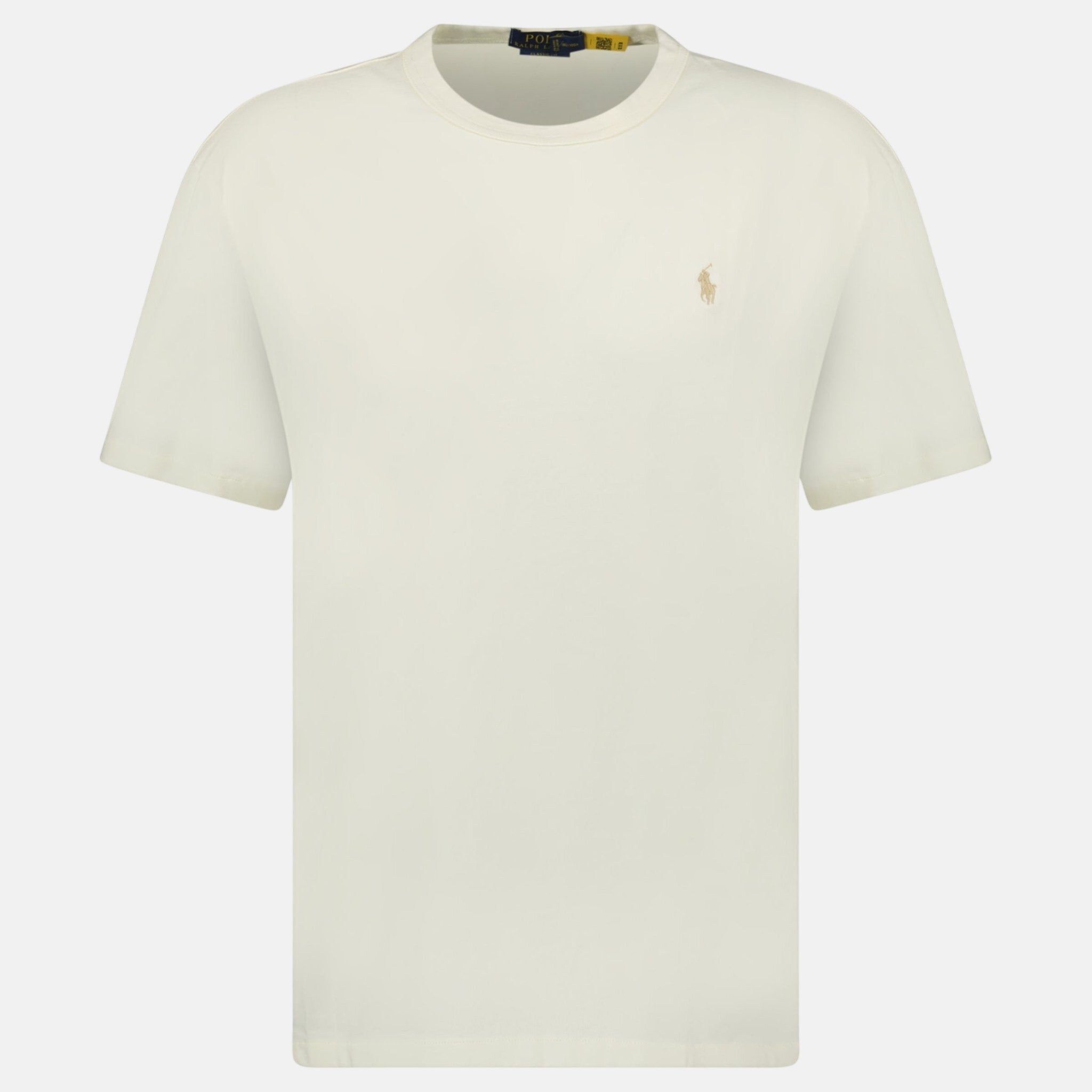 Ralph Lauren Classic Fit T-Shirt Clubhouse Cream | Studio DOS