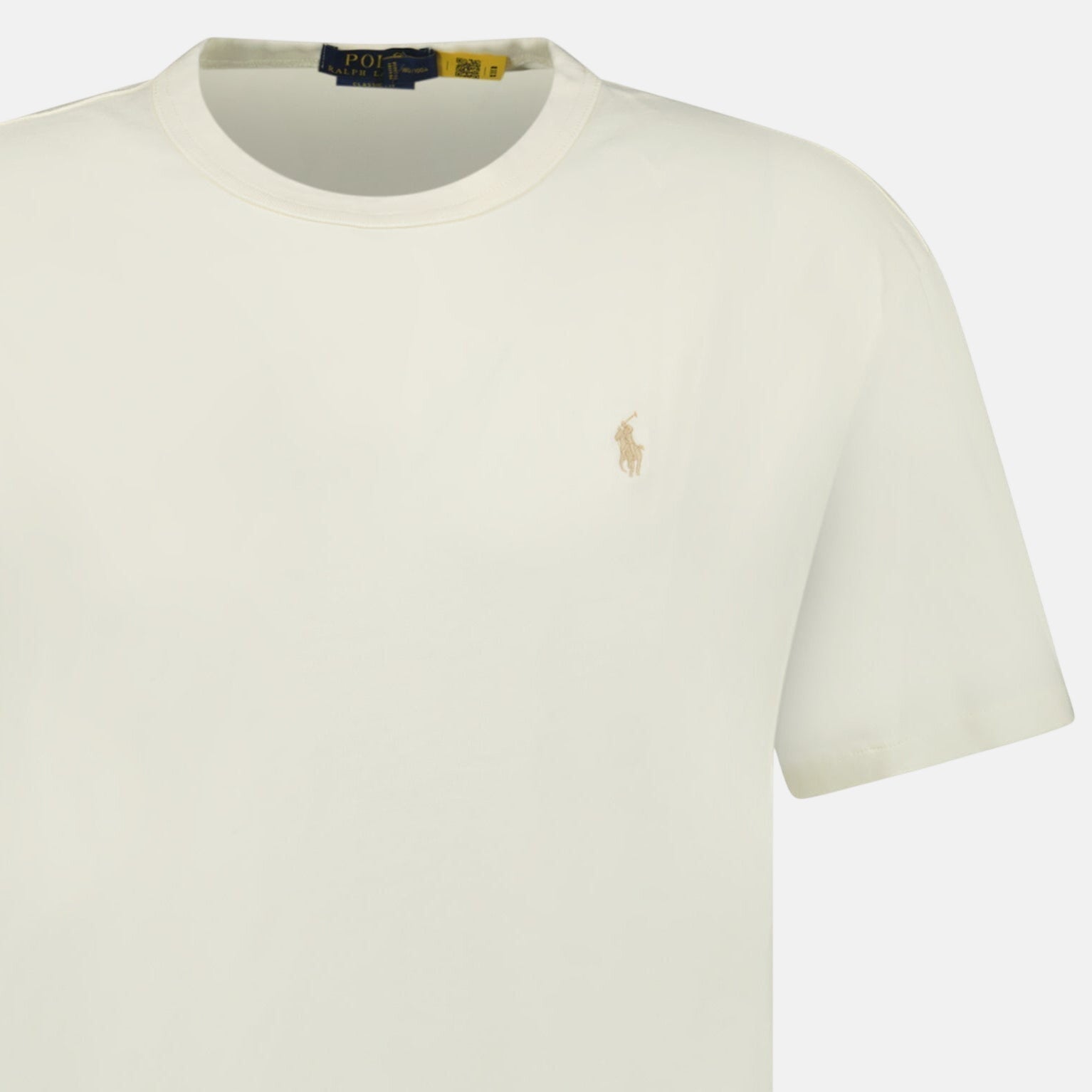Ralph Lauren Classic Fit T-Shirt Clubhouse Cream | Studio DOS