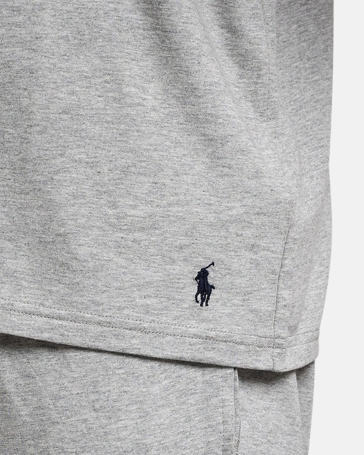 RALPH LAUREN COTTON JERSEY SLEEP HOODIE ANDOVER HEATHER | Studio DOS