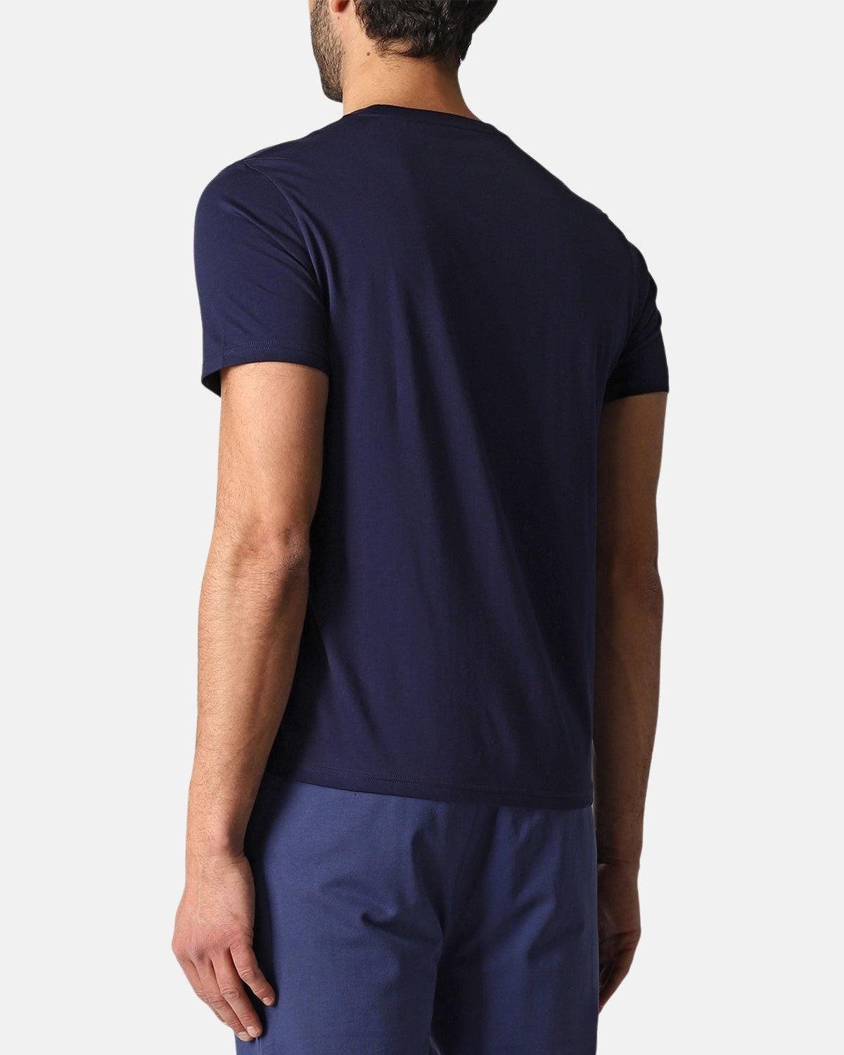 RALPH LAUREN COTTON JERSEY T - SHIRT NAVY | Studio DOS