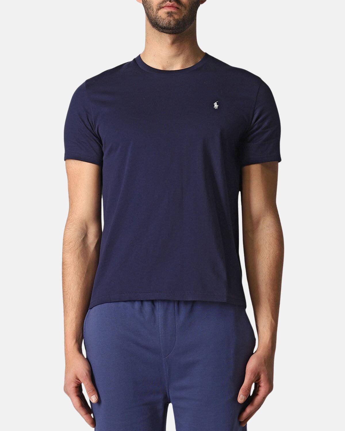 RALPH LAUREN COTTON JERSEY T - SHIRT NAVY | Studio DOS