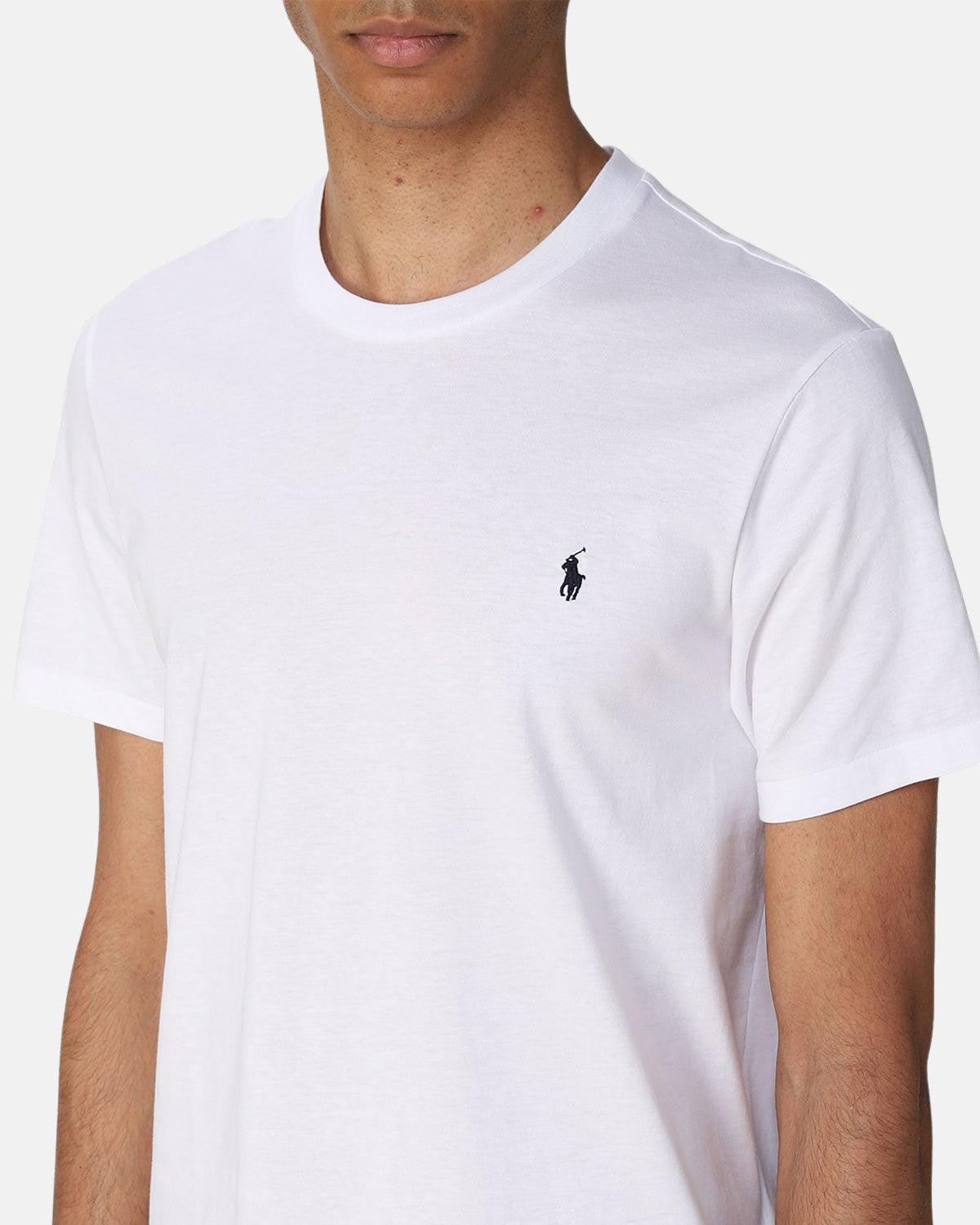 RALPH LAUREN COTTON JERSEY T - SHIRT WHITE | Studio DOS