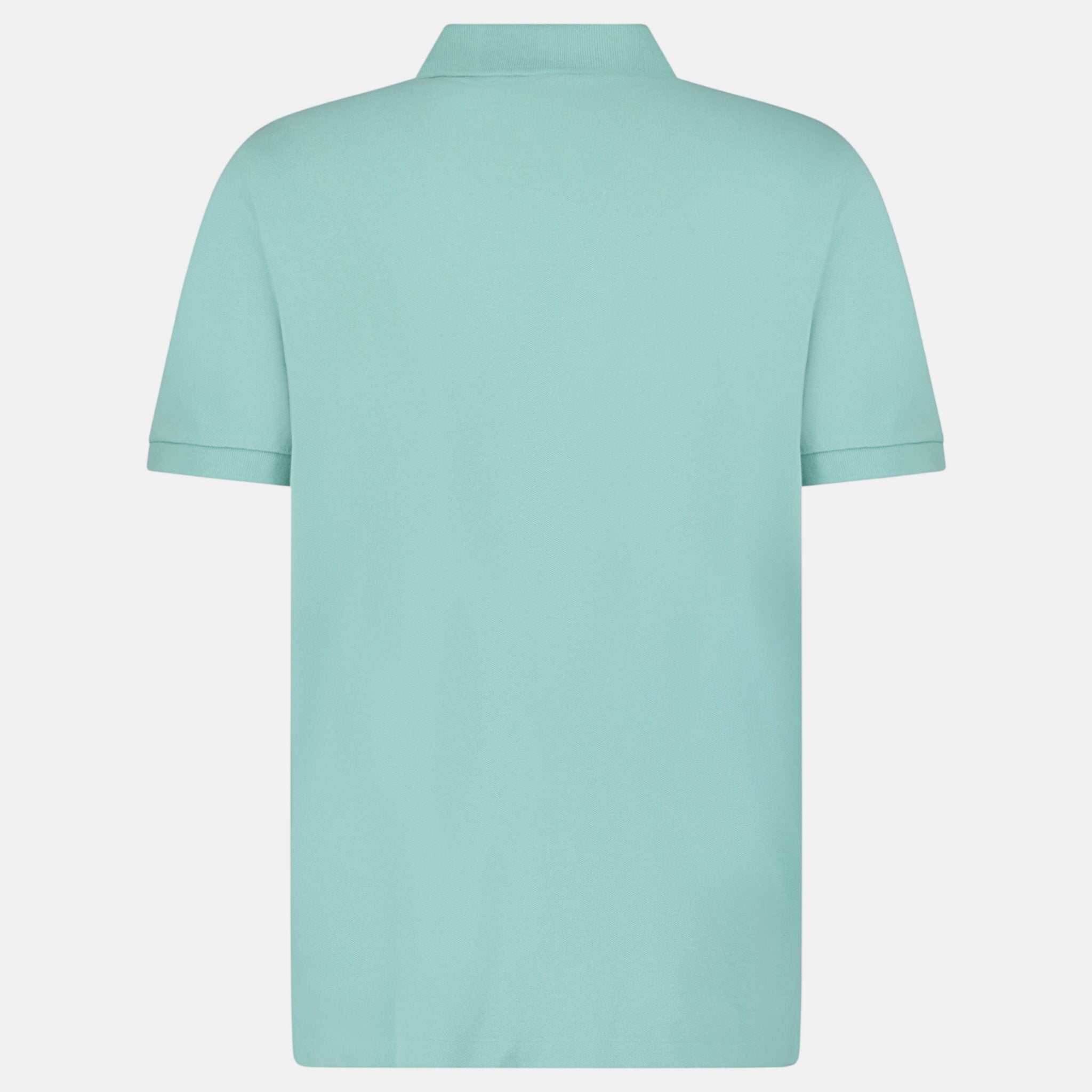 Ralph Lauren Cotton Mesh Custom Slim Fit Polo Shirt Celadon | Studio DOS