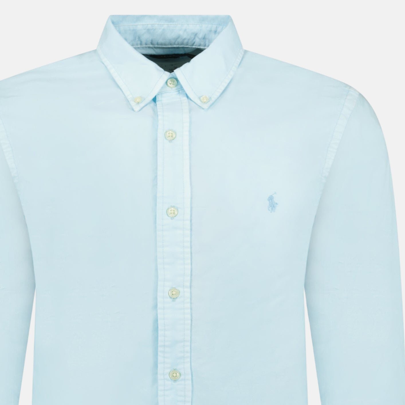 Ralph Lauren Custom Fit Long Sleeve Sport Shirt Sky | Studio DOS