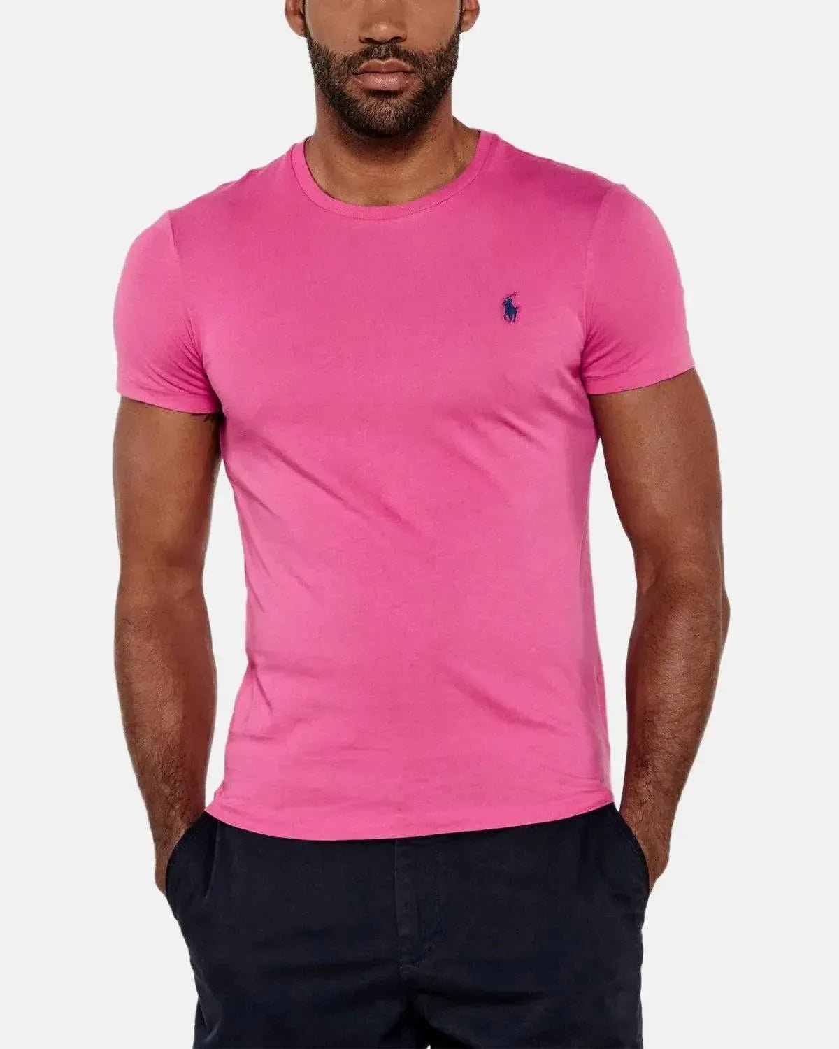 RALPH LAUREN CUSTOM SLIM FIT JERSEY T - SHIRT PEONY | Studio DOS