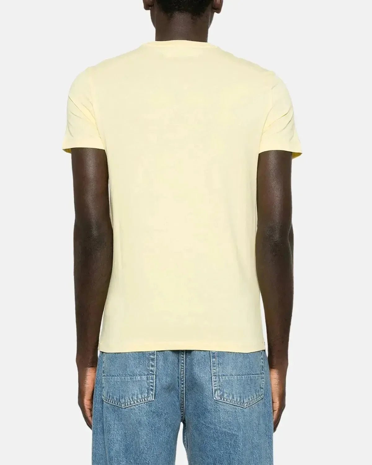 RALPH LAUREN CUSTOM SLIM FIT JERSEY T - SHIRT RESORT GOLD | Studio DOS