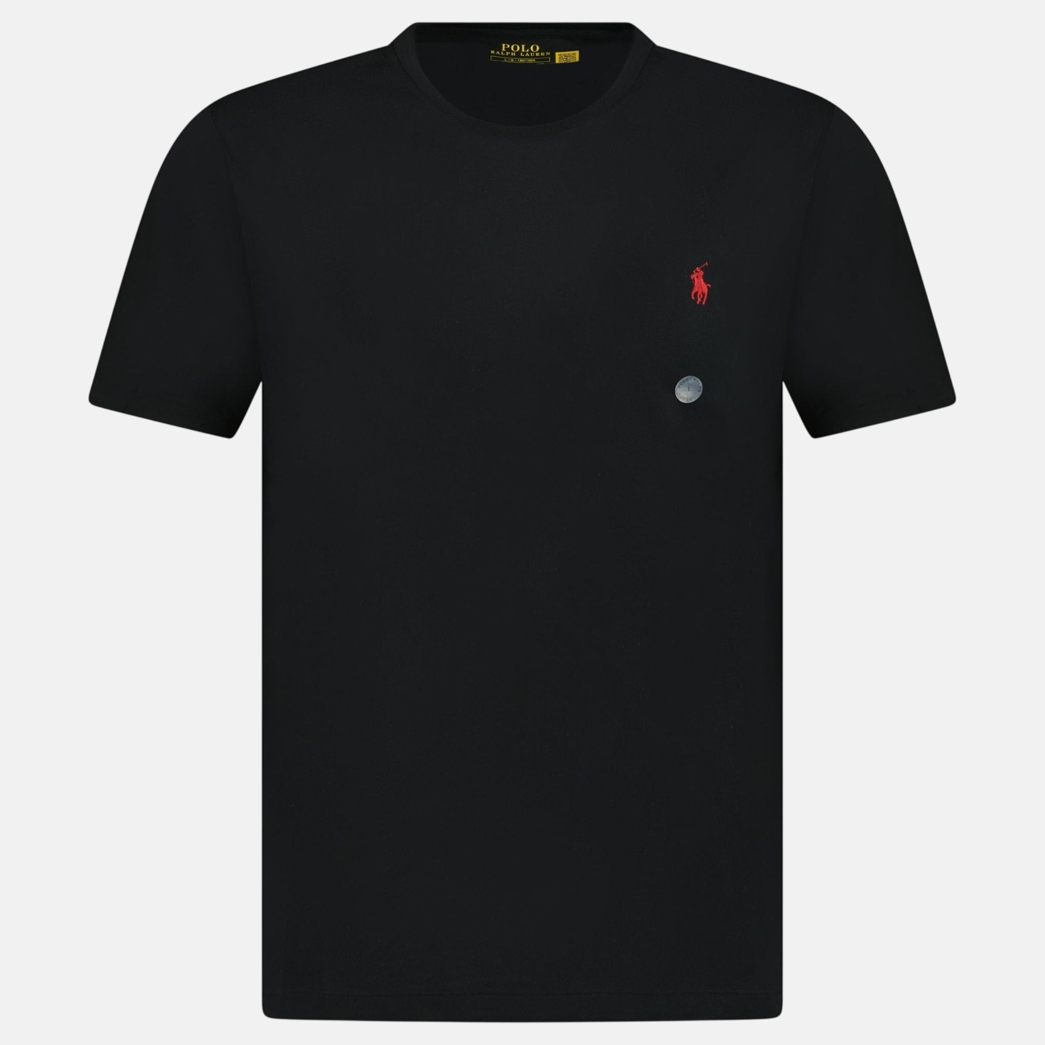 Ralph Lauren Custom Slim Fit T-Shirt Black | Studio DOS