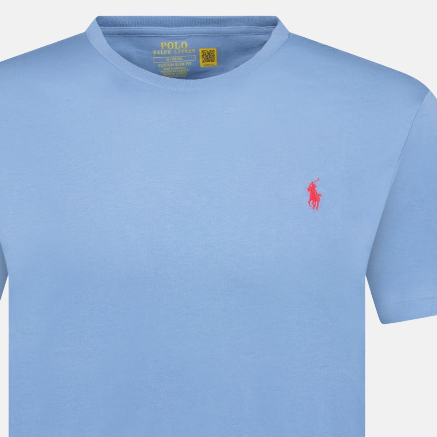 Ralph Lauren Custom Slim Fit T-Shirt Campus Blue | Studio DOS
