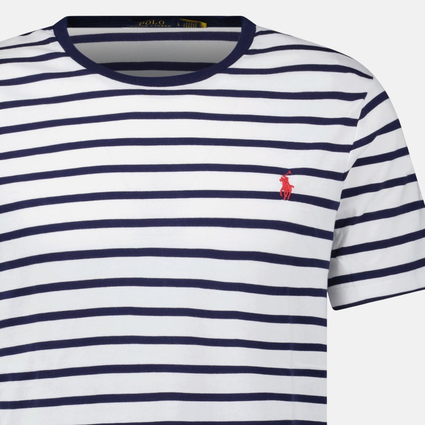 Ralph Lauren Custom Slim Fit T-Shirt Navy White | Studio DOS