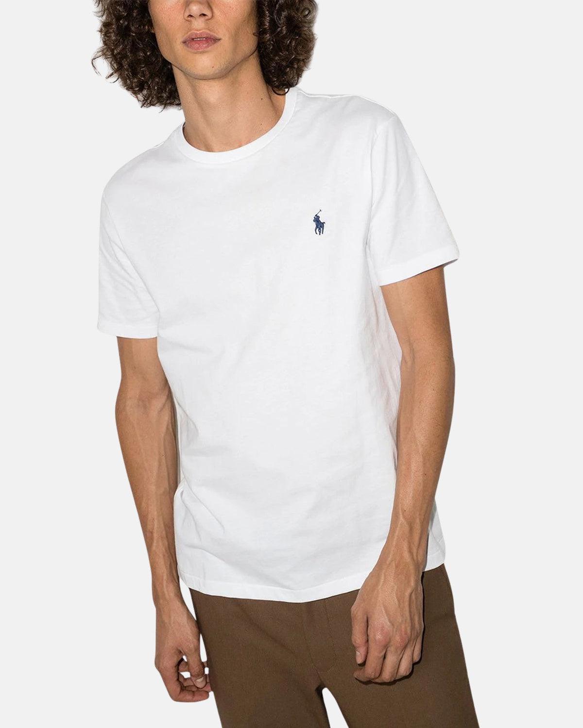 RALPH LAUREN CUSTOM SLIM FIT T - SHIRT WHITE | Studio DOS