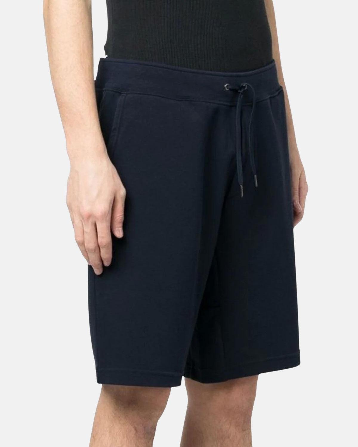 RALPH LAUREN DOUBLE KNIT FLEECE SHORTS NAVY | Studio DOS
