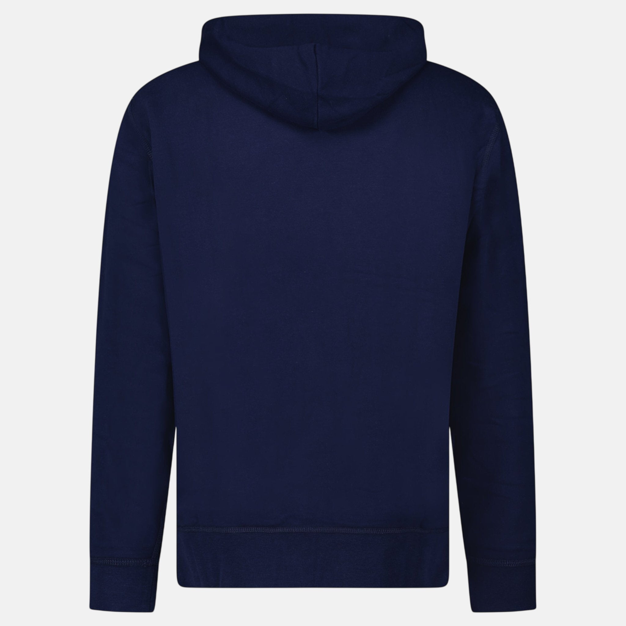 Ralph Lauren Double Knit Hoodie Navy | Studio DOS