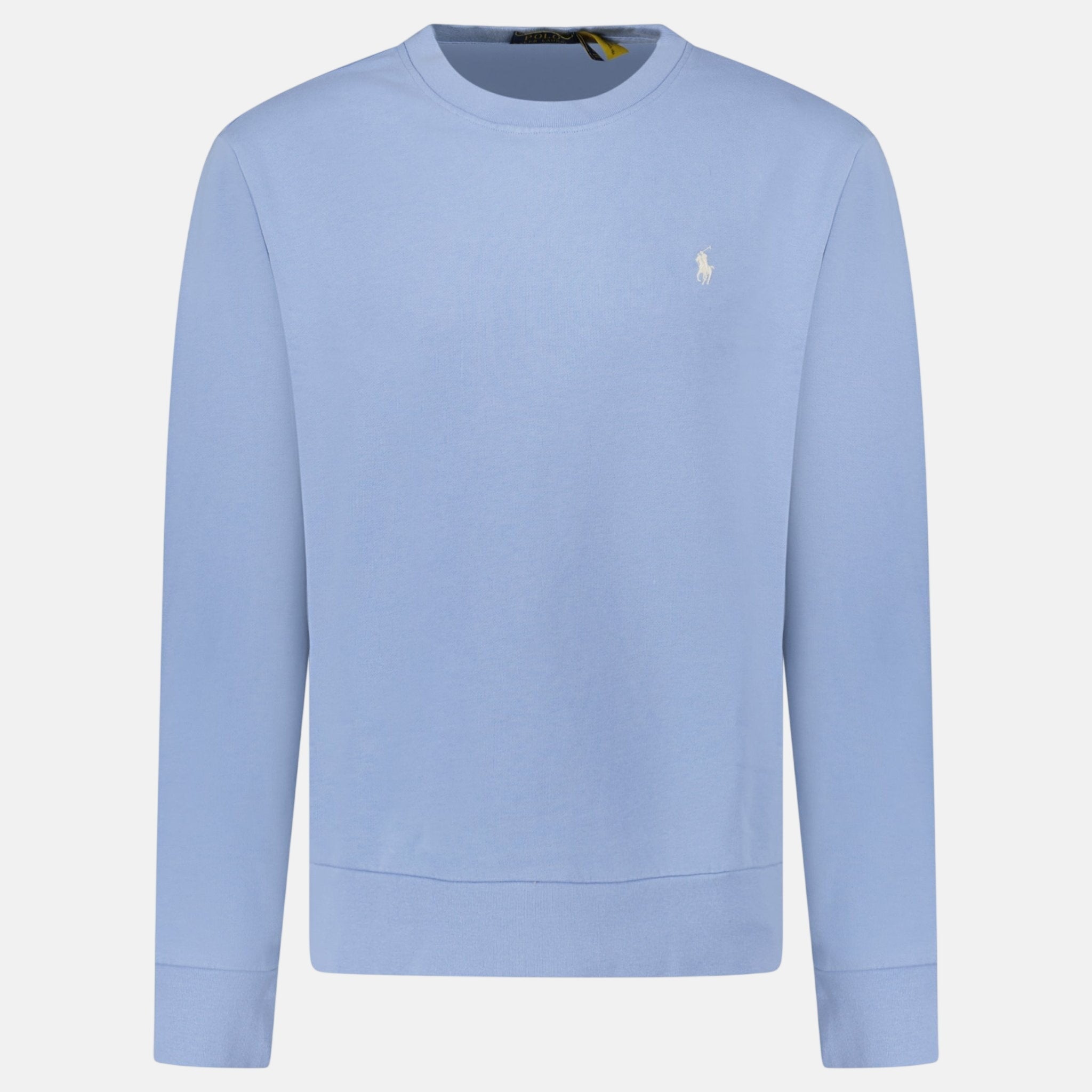Ralph Lauren Fleece Crew Sweatshirt Light Blue | Studio DOS