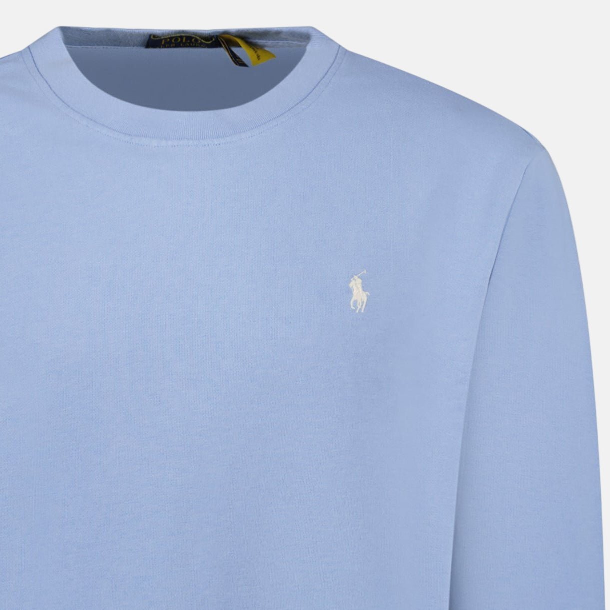 Ralph Lauren Fleece Crew Sweatshirt Light Blue | Studio DOS