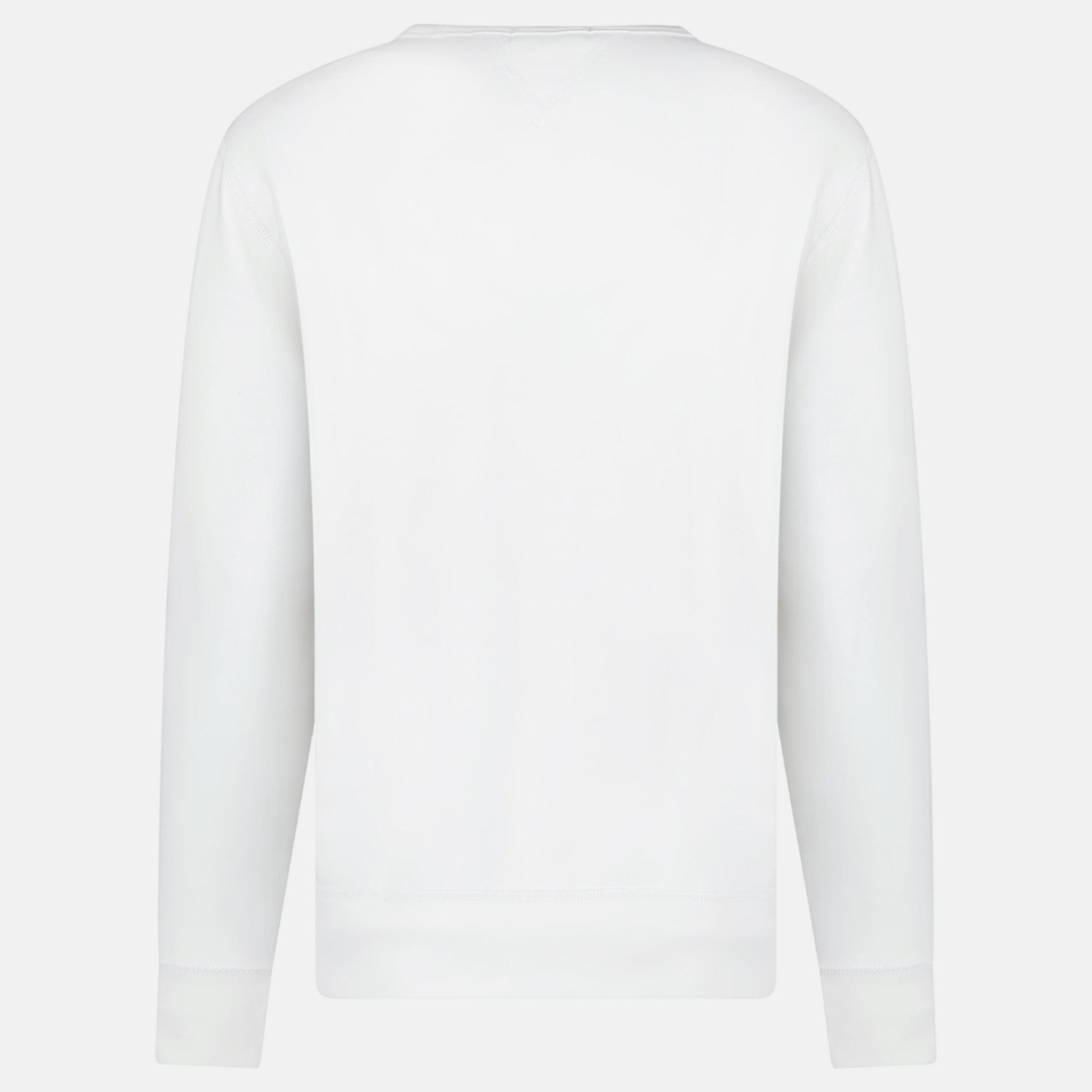 Ralph Lauren Fleece Crew Sweatshirt White | Studio DOS
