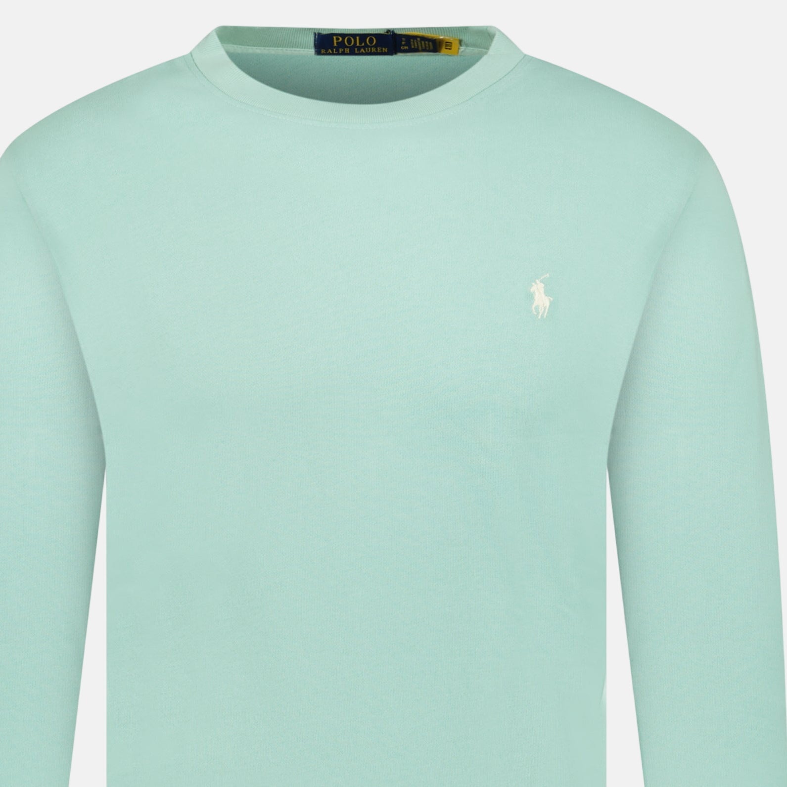Ralph Lauren Long Sleeve Sweatshirt Celadon | Studio DOS