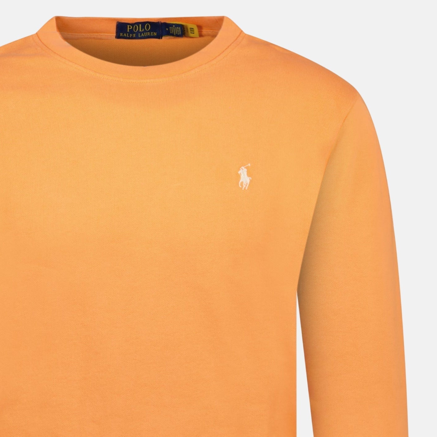 Ralph Lauren Long Sleeve Sweatshirt Classic Peach | Studio DOS