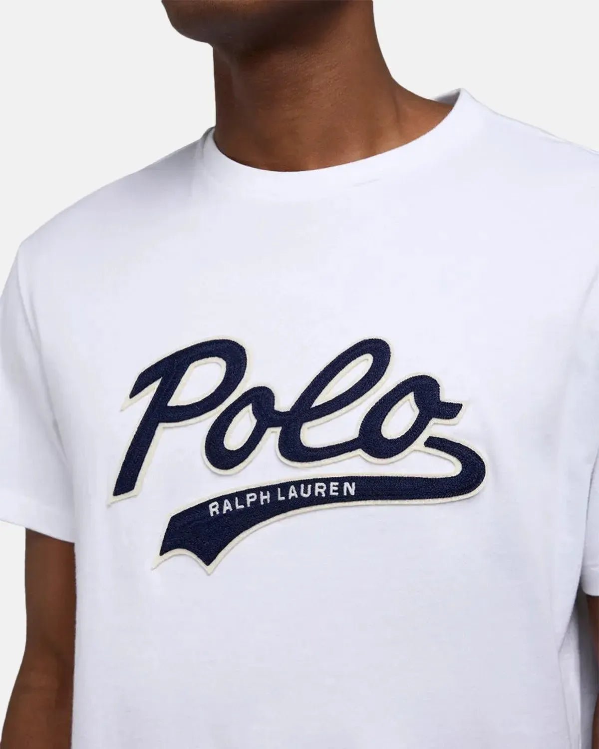 RALPH LAUREN MENS CLASSIC FIT POLO SWOOSH T - SHIRT WHITE | Studio DOS